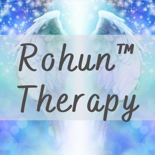 Rohun Therapy with blue angel wings